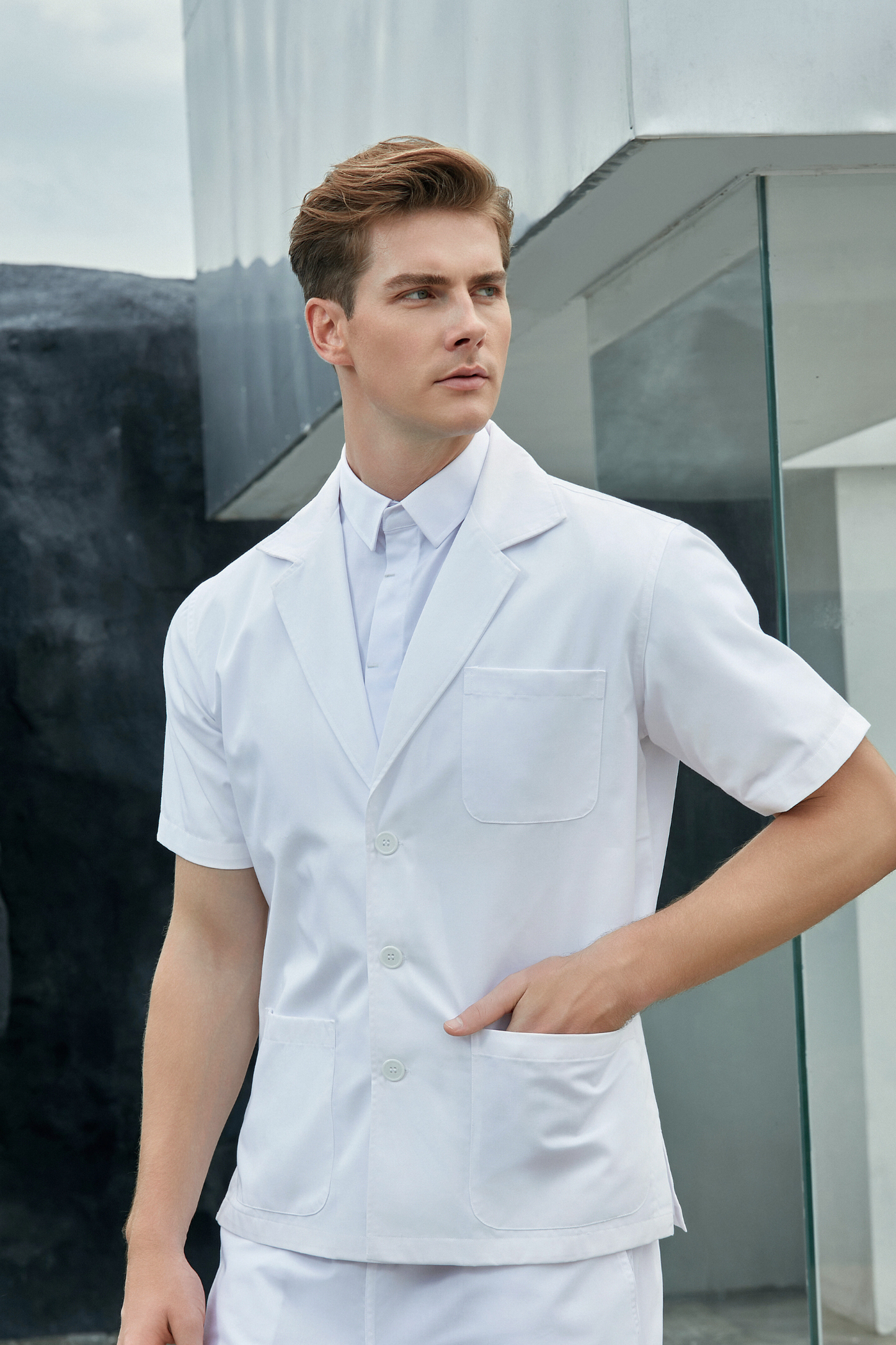 Japanese Chef Coat Short Sleeve