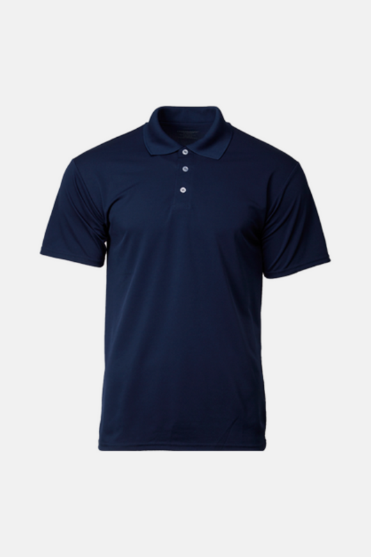 Navy Blue Dri-fit Polo T-Shirt