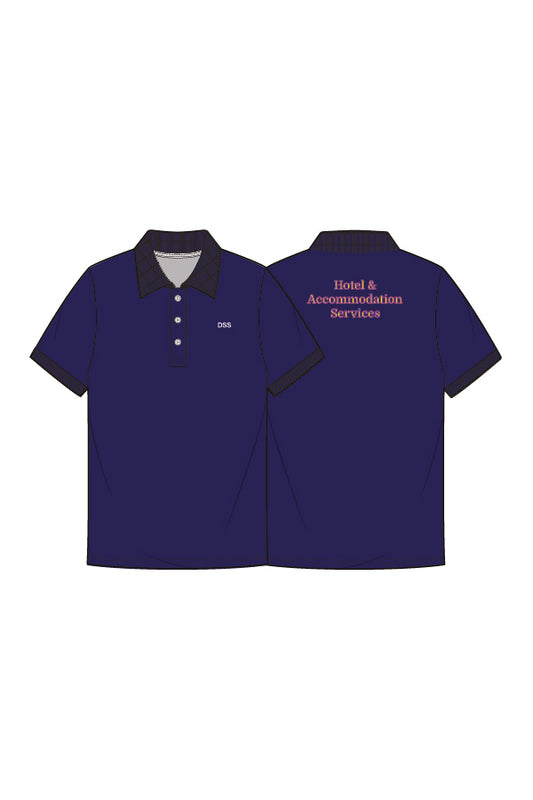 APSN Navy Blue Polo Shirt, Hotel & Accommodation Services