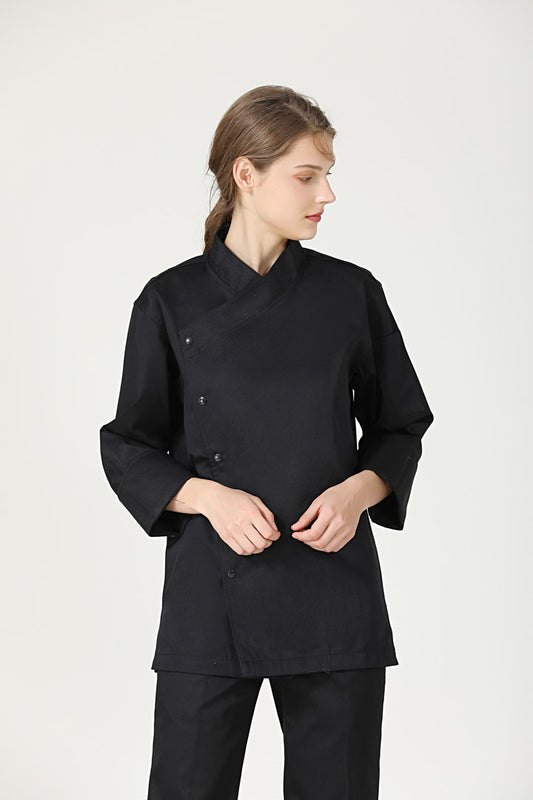 Meiji Black, Long Sleeve chef jacket