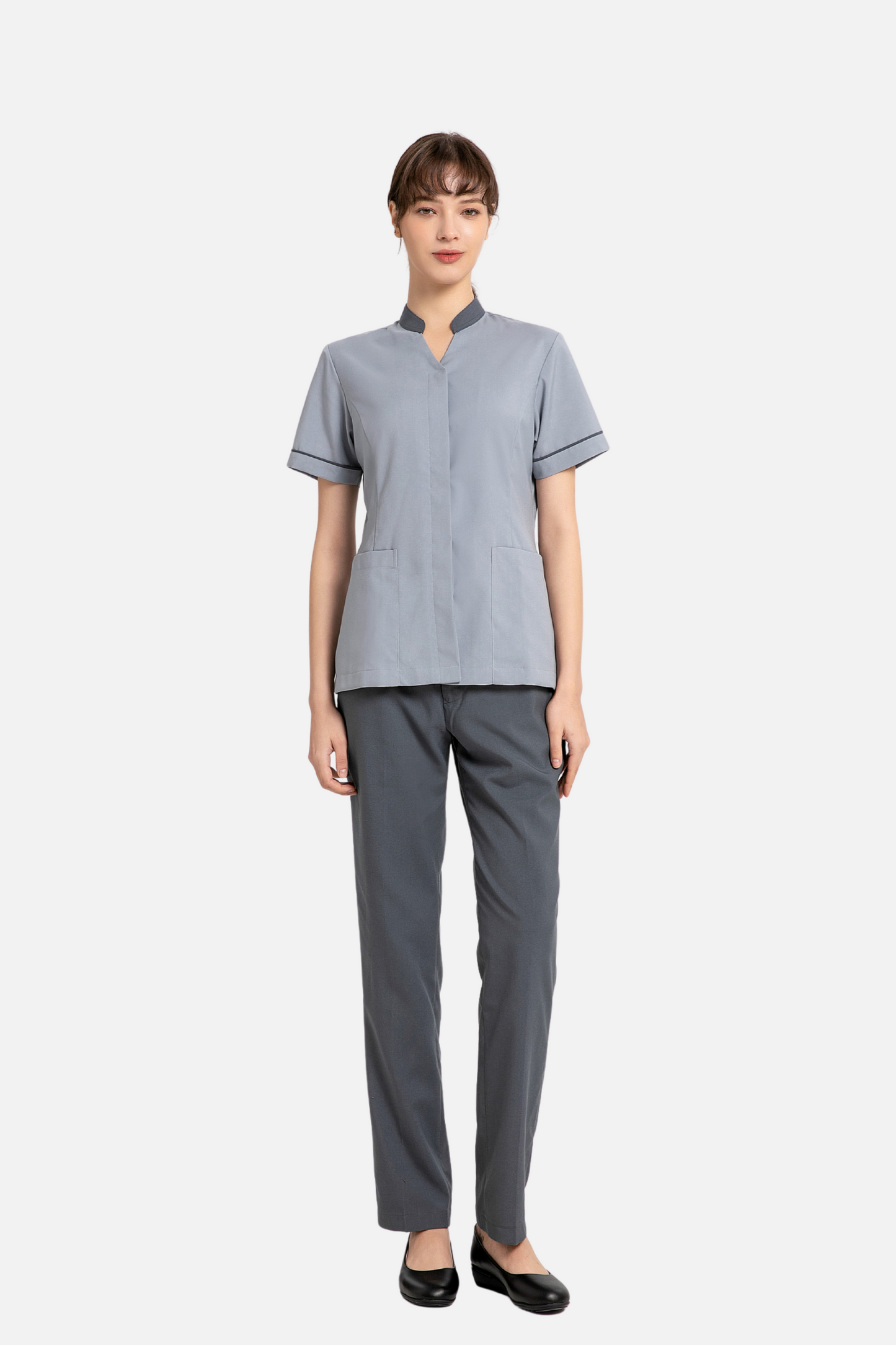 Rae Grey Housekeeping Blouse, Female