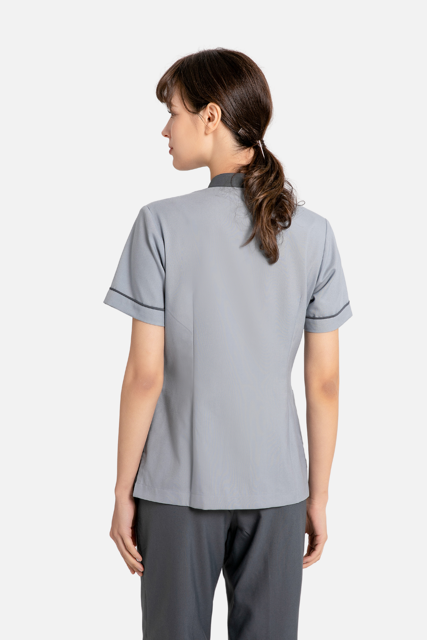 Rae Grey Housekeeping Blouse, Female