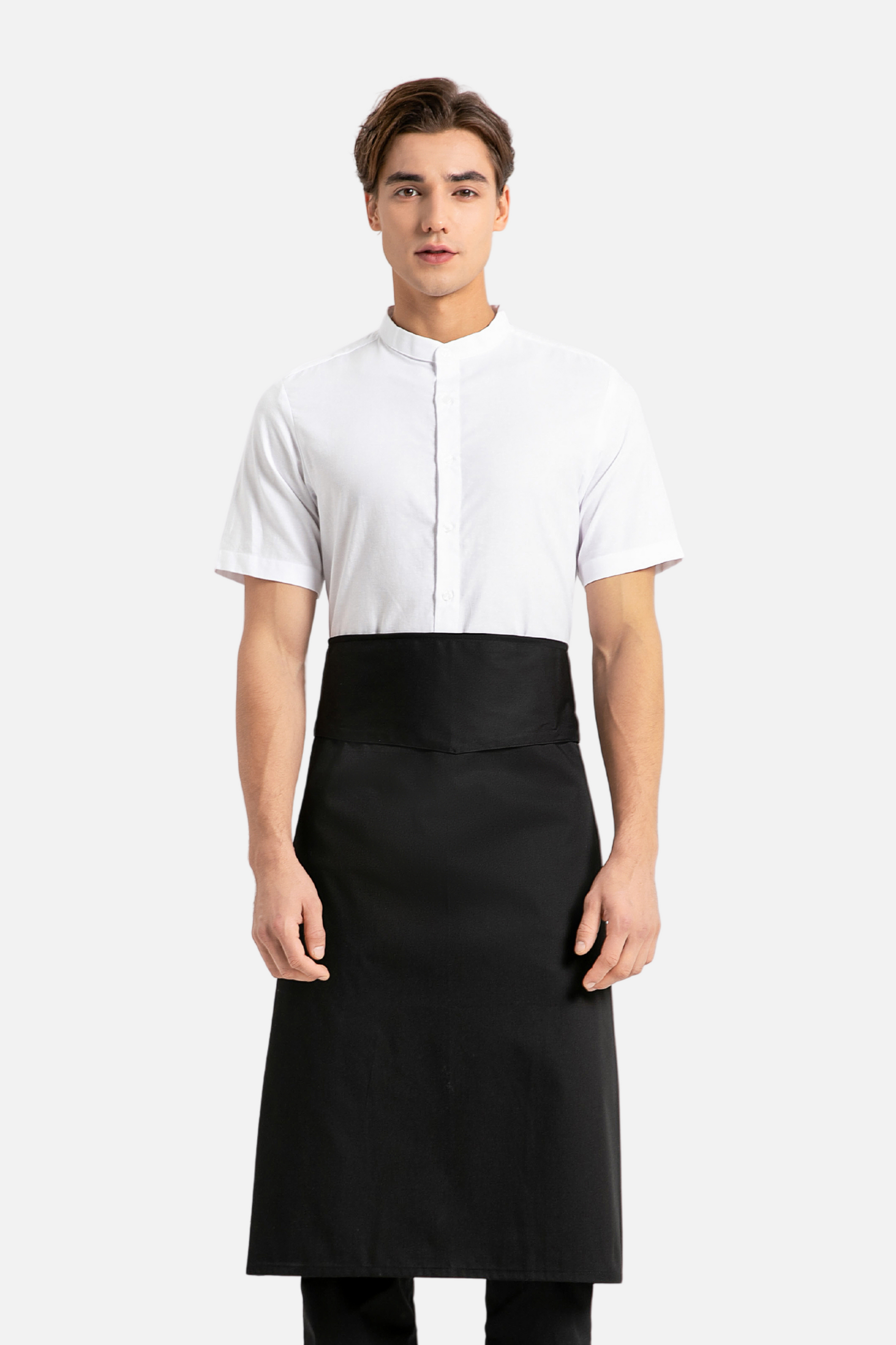 Black Flap Chef Half Apron