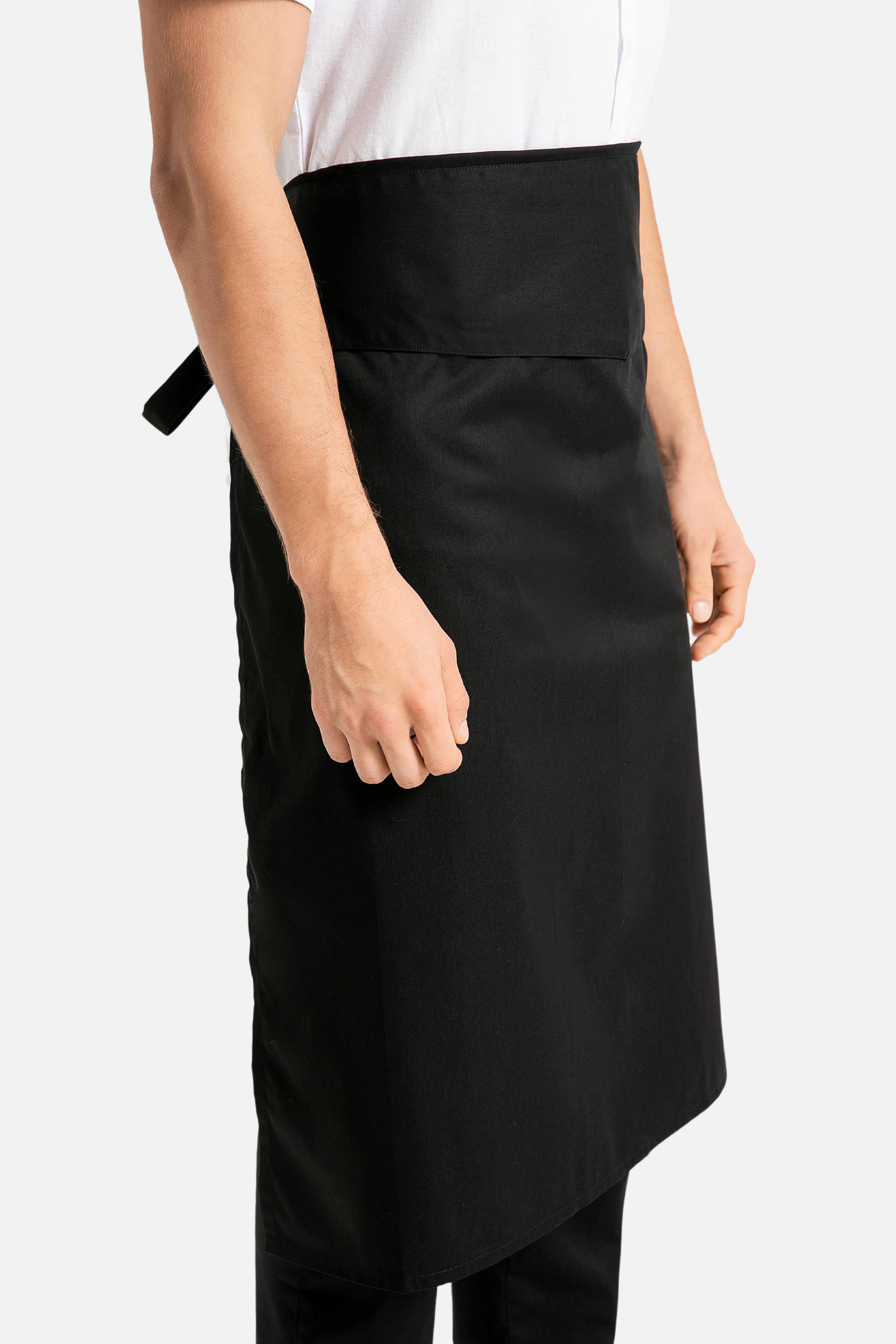 Black Flap Chef Half Apron