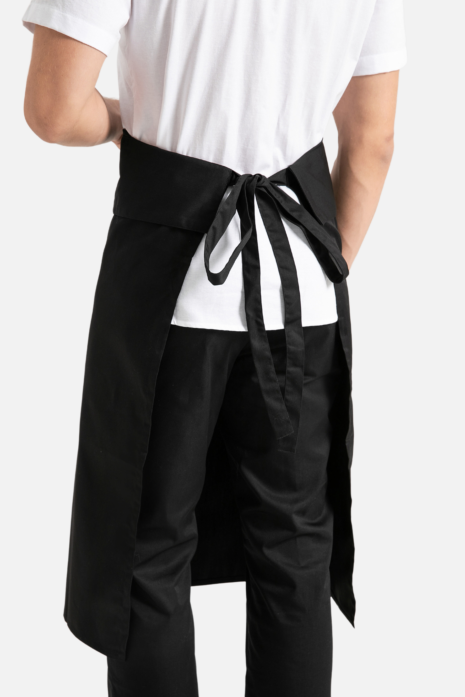 Black Flap Chef Half Apron