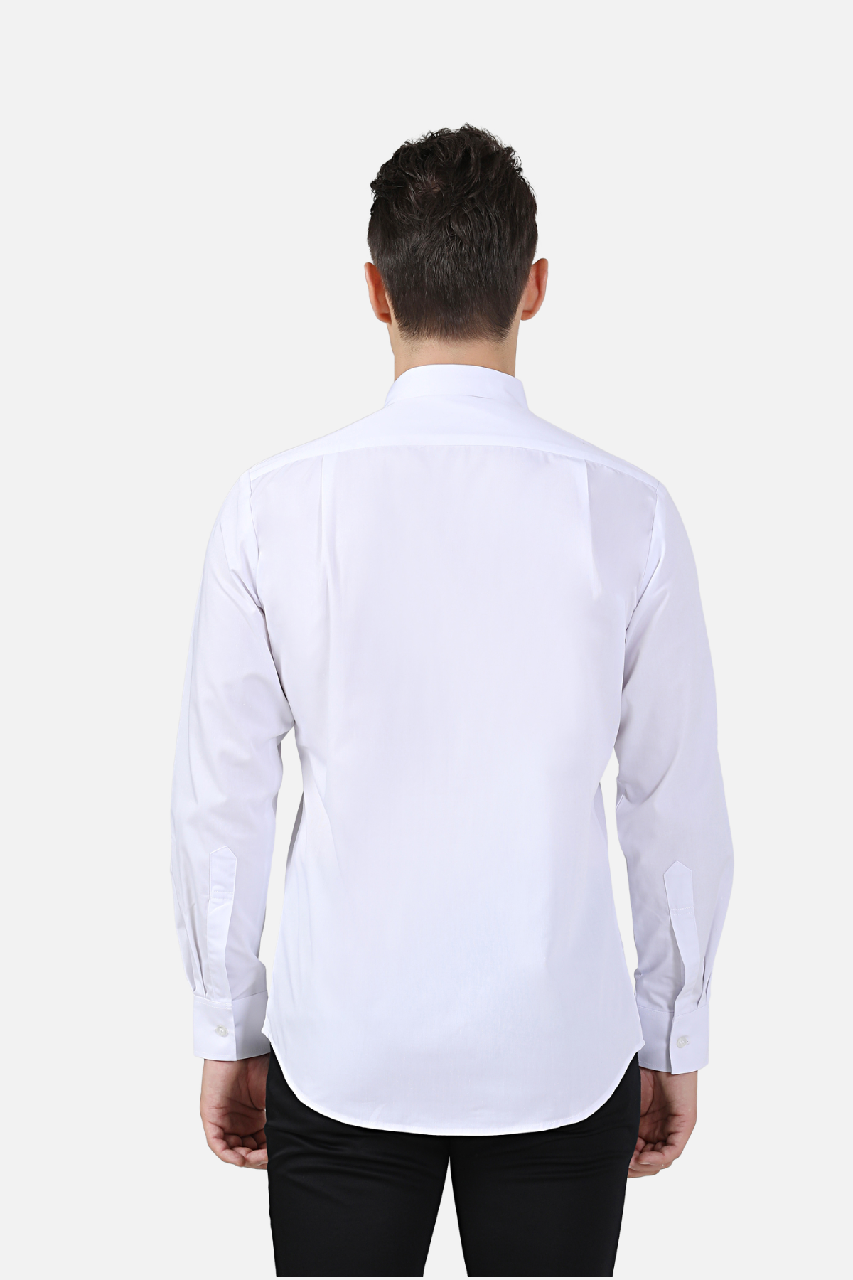 White Service Shirt, Long Sleeve, Unisex