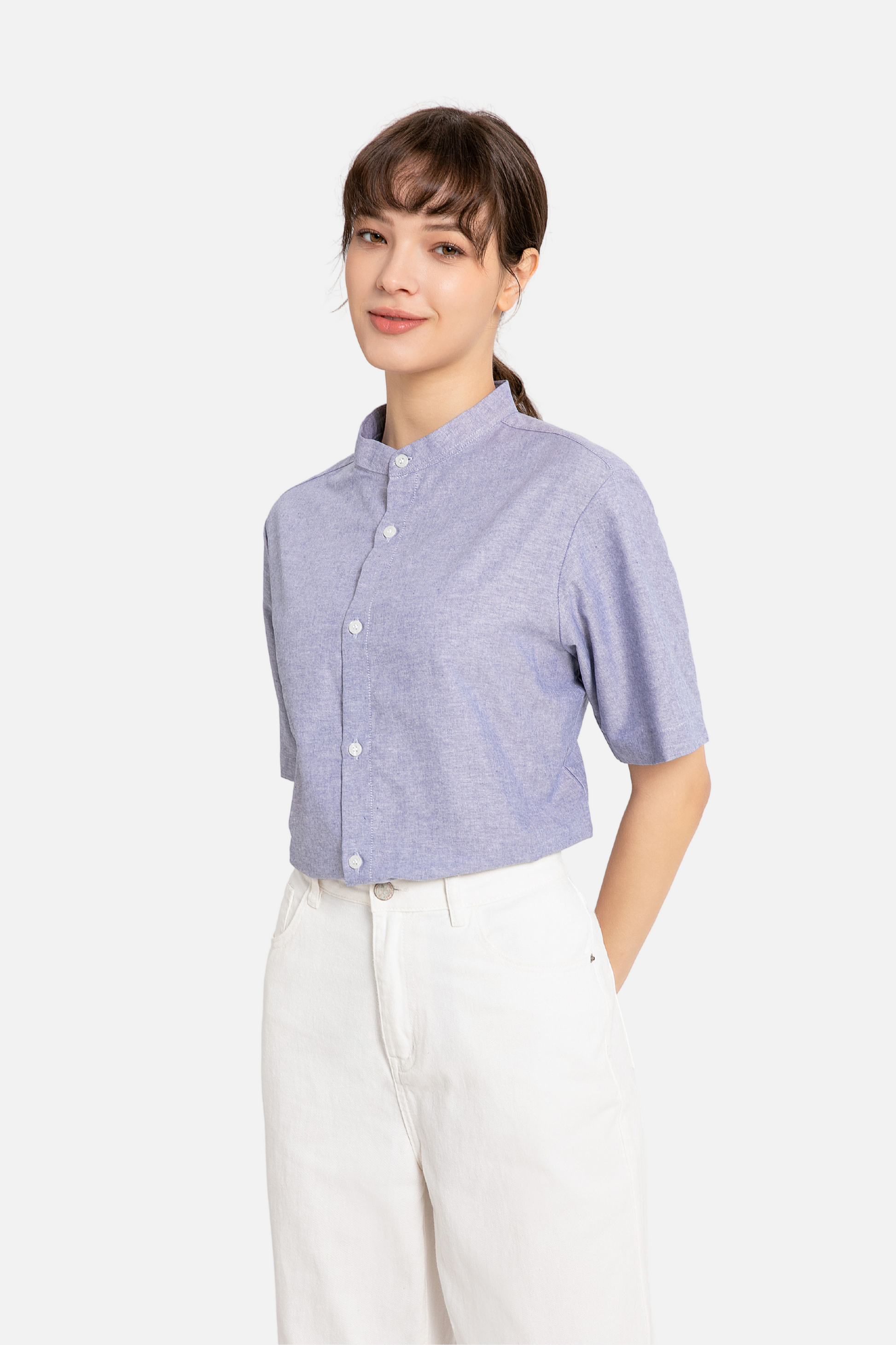 Brydan Short Sleeve Light Blue Shirt