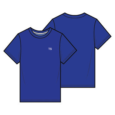 APSN-TS Natural Blue Dri-Fit PE/VE Shirt