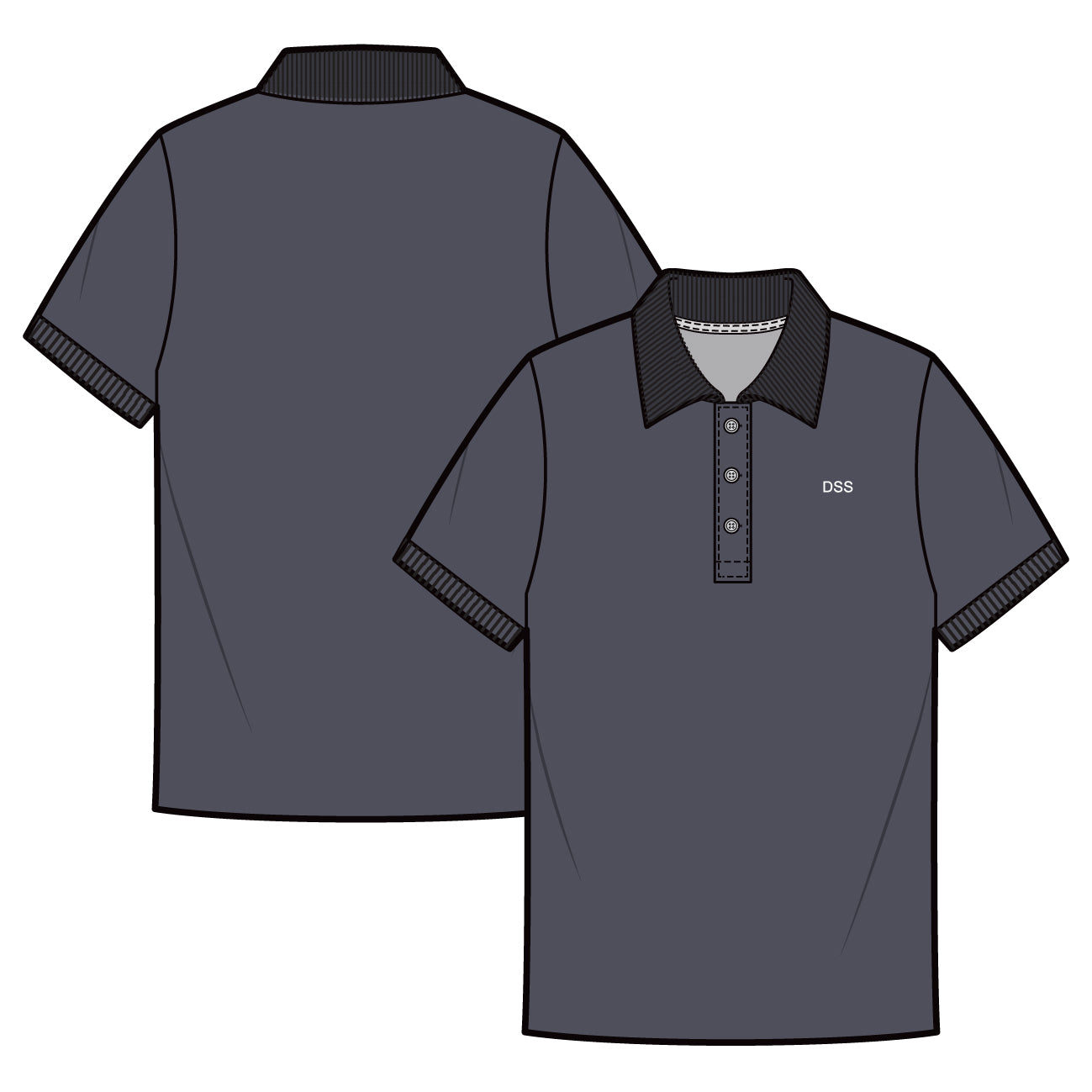 APSN Grey Dri-Fit Polo Shirt, Lead Programme