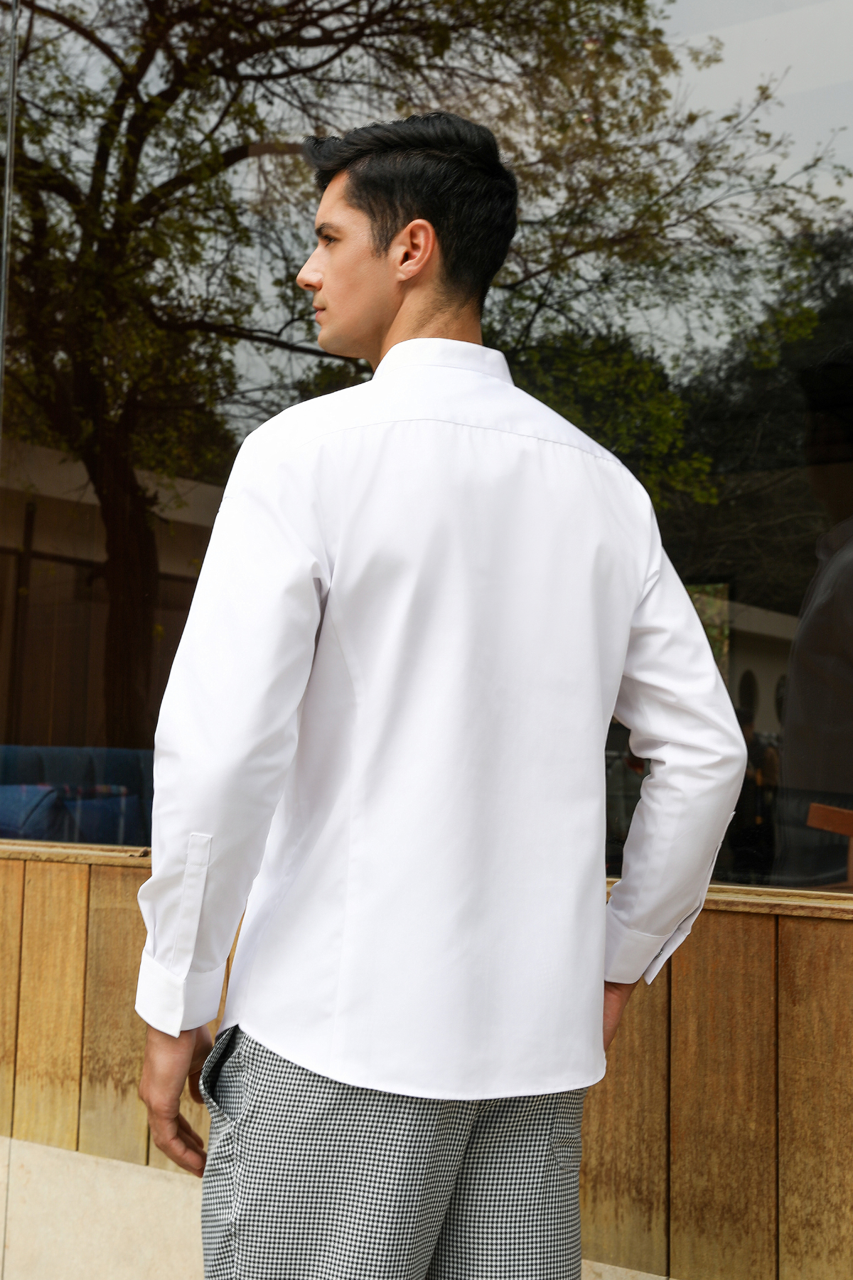 Bennett White Chef Jacket, Long Sleeve