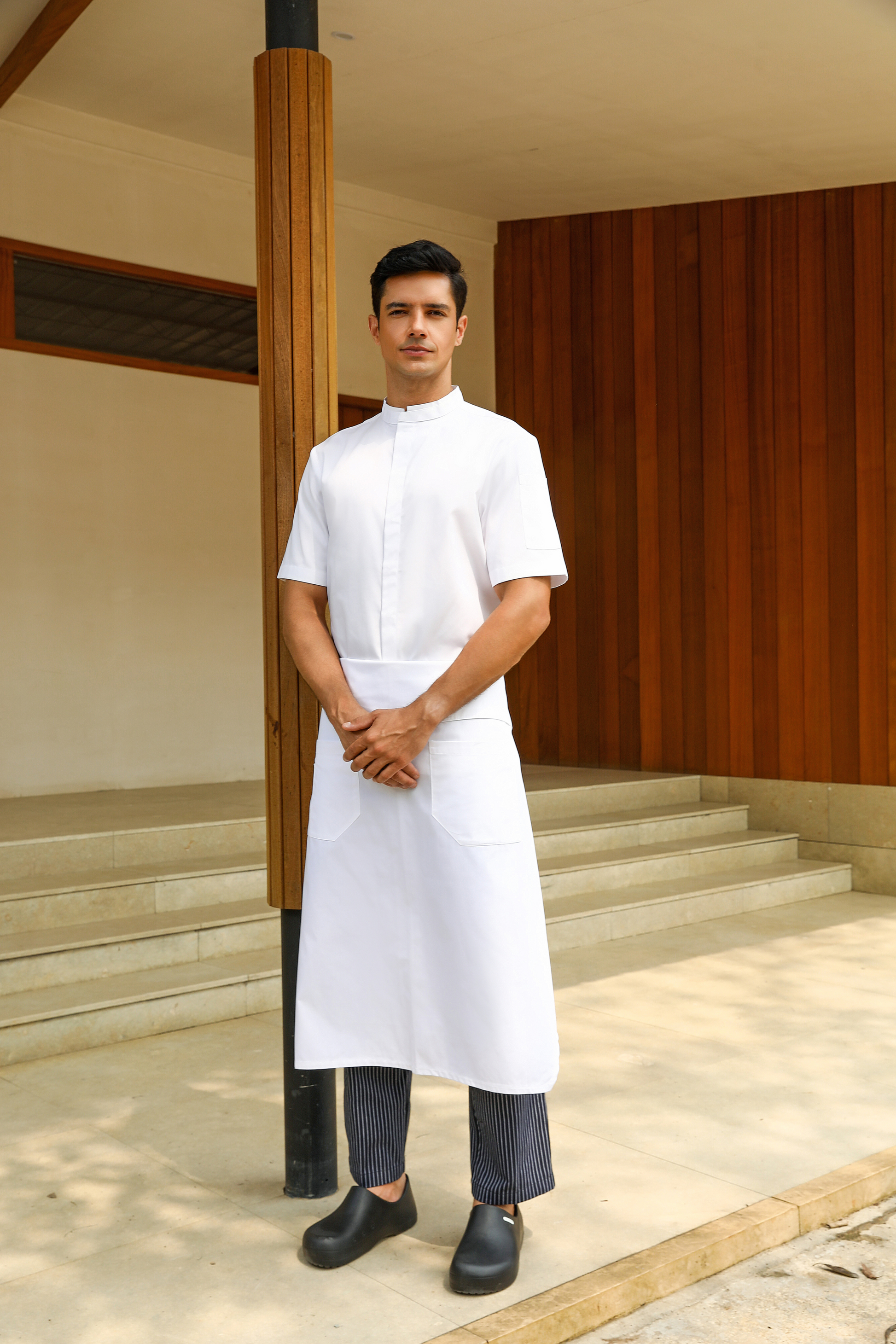 Bennett White Chef Jacket, Short Sleeve