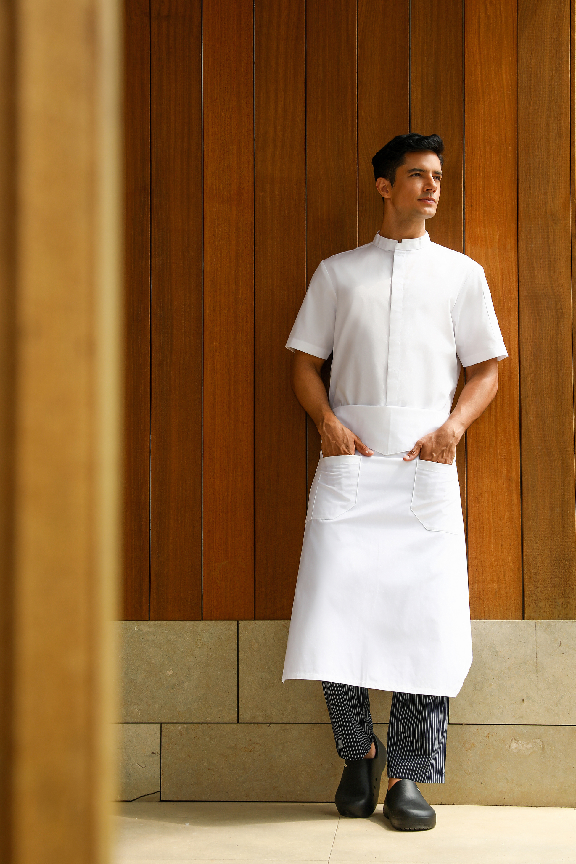 Bennett White Chef Jacket, Short Sleeve