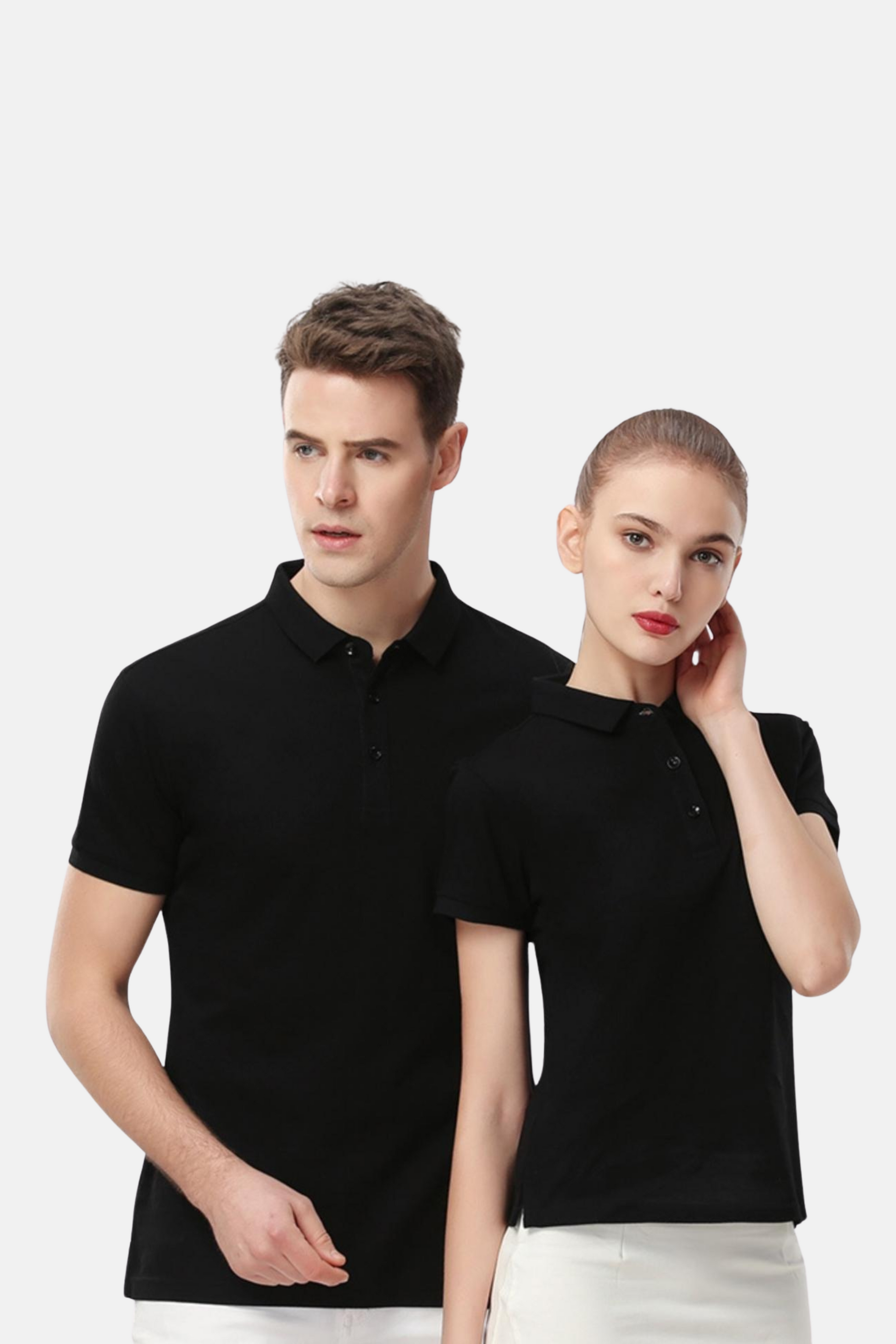 Black Premium Polo T-Shirt