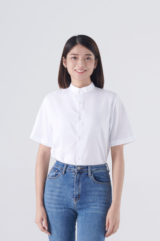 Brydan White Shirt, Short Sleeve