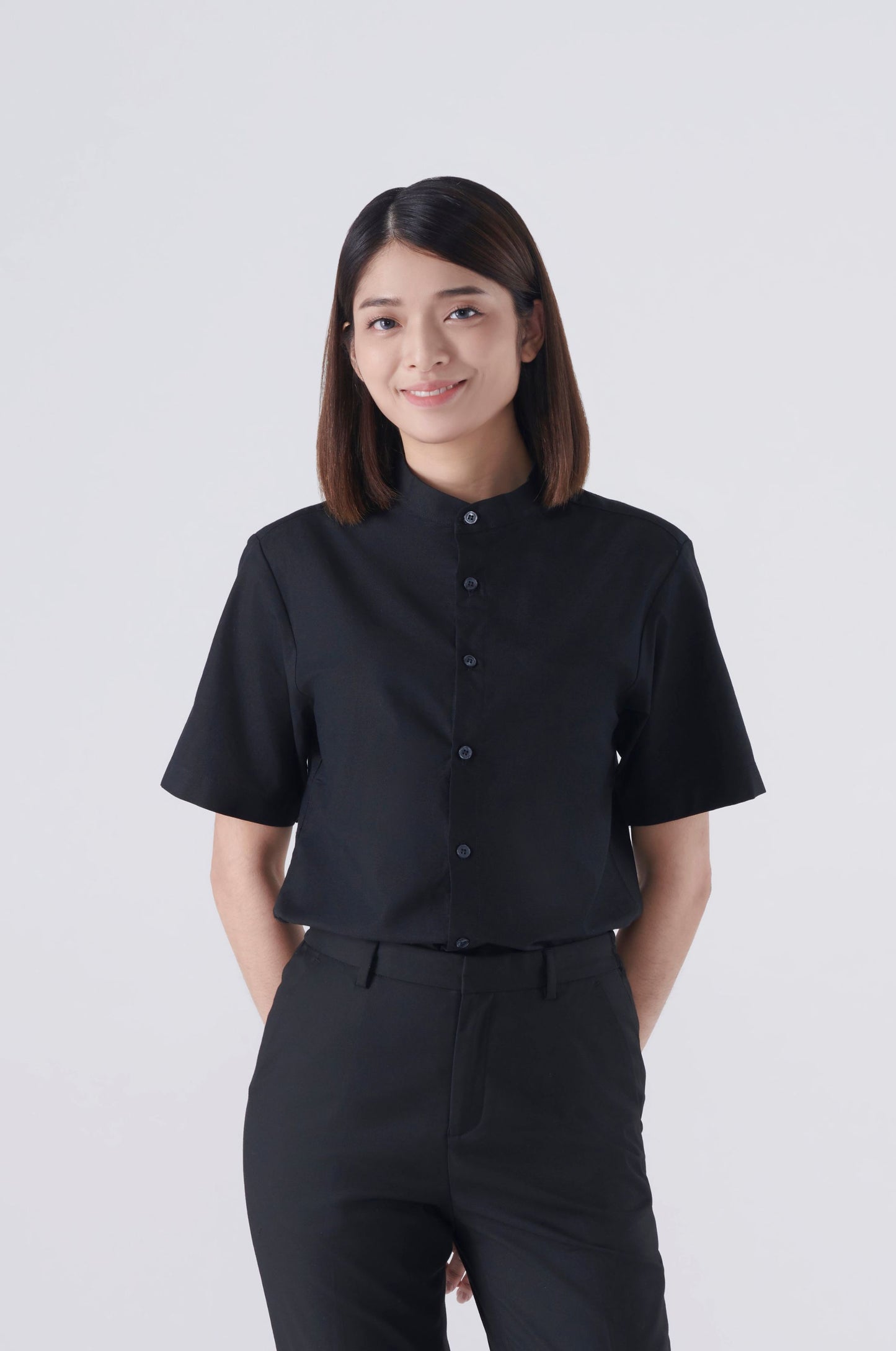 Brydan Black Shirt Short Sleeve