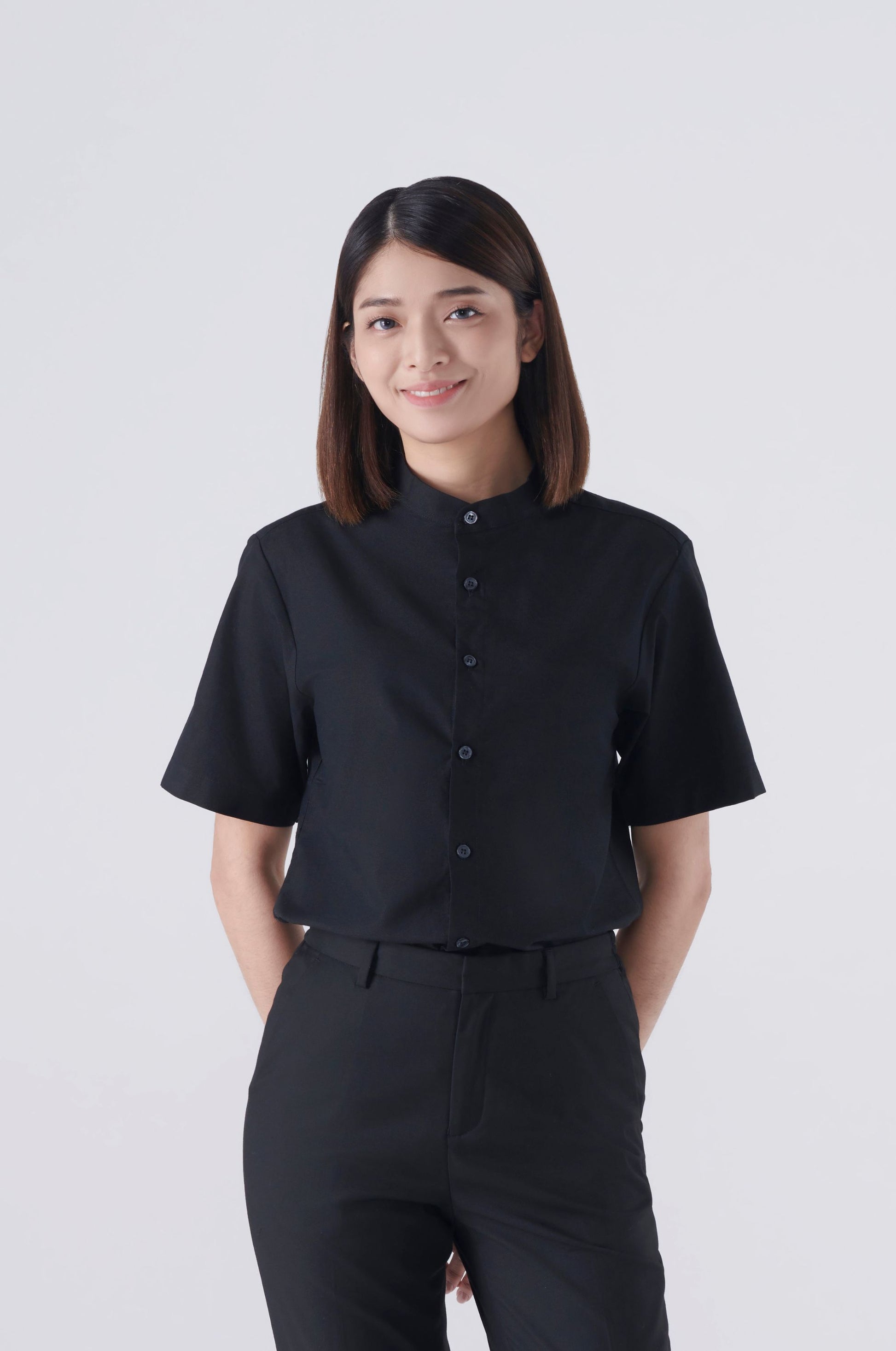 Brydan Black Shirt Short Sleeve