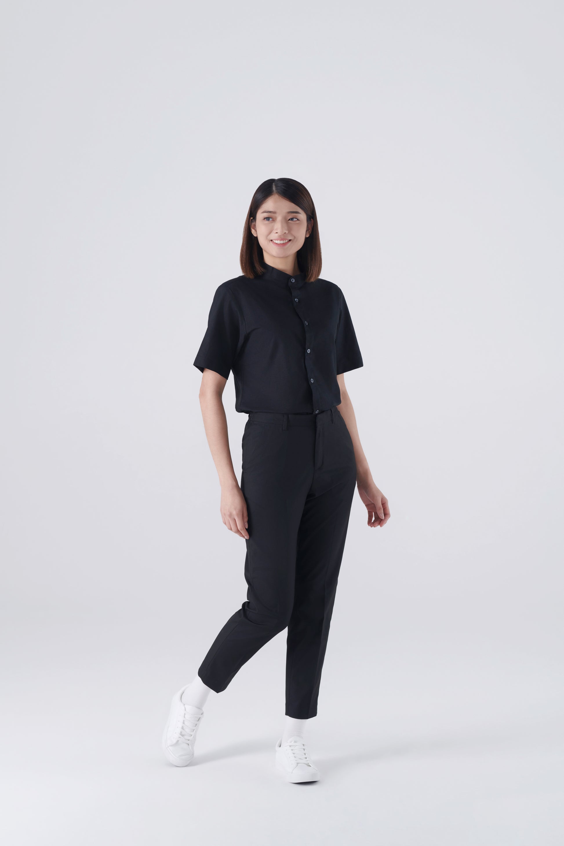 Brydan Black Shirt Short Sleeve
