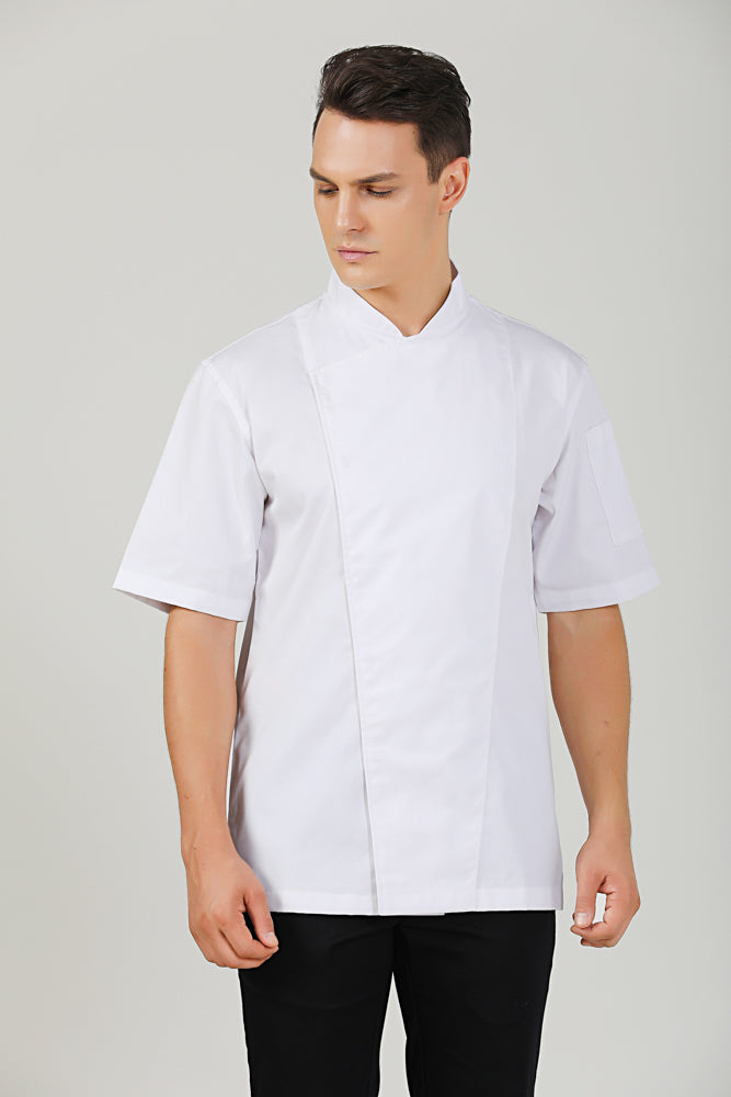 Holly White, Short Sleeve chef jacket