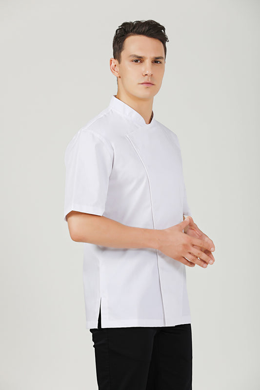 Holly White, Short Sleeve chef jacket