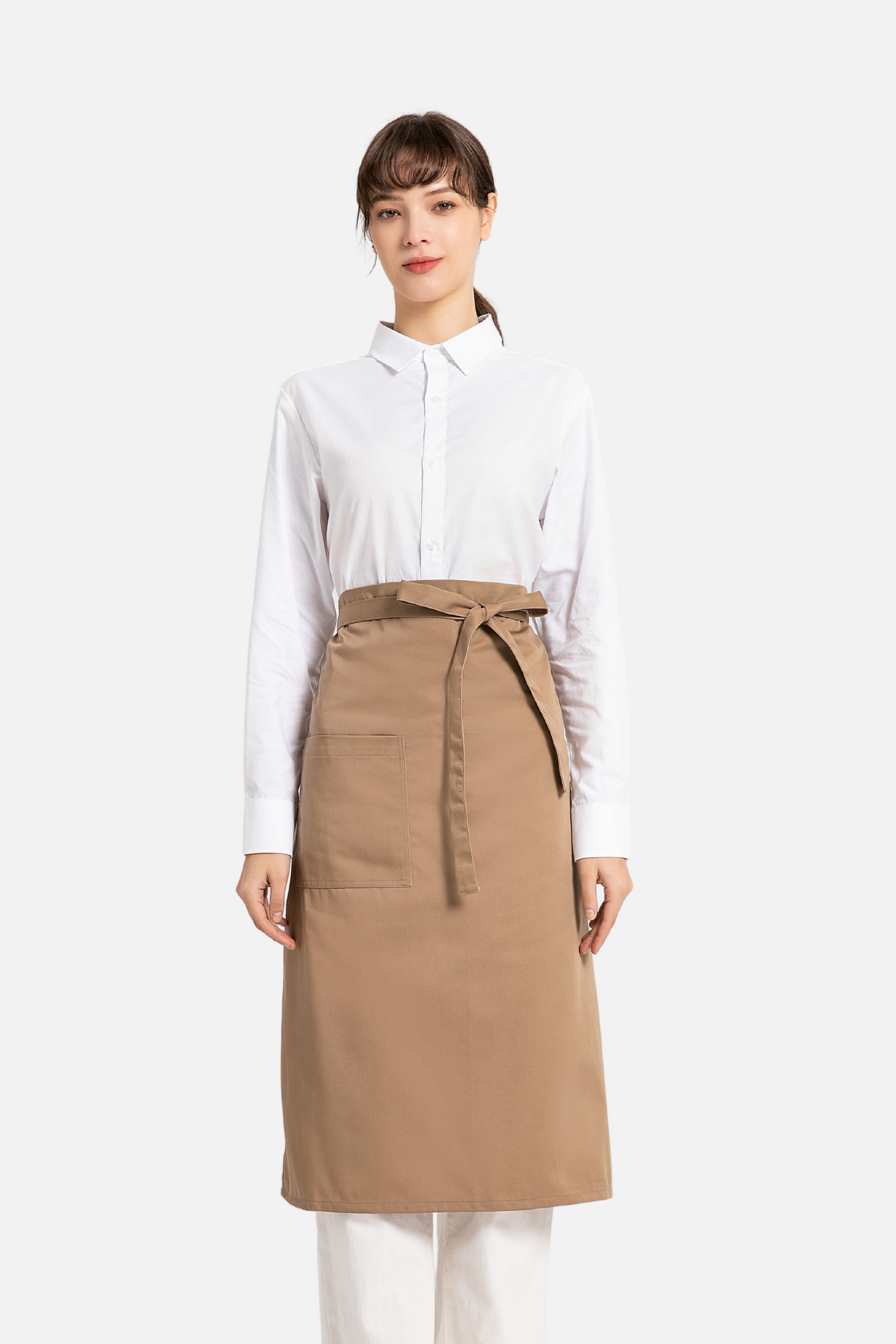 Khaki Chef Half Apron