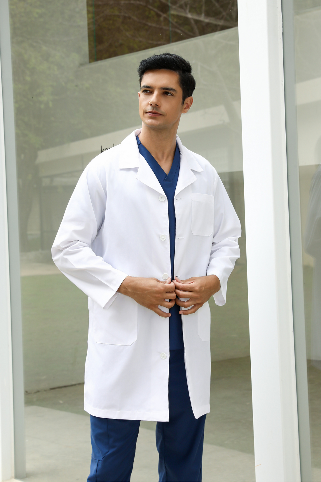 White Laboratory Coat Long Sleeve, Unisex - GC Collective – GC ...
