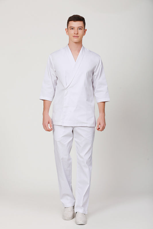 Mitsuba Japanese Button Sushi Coat