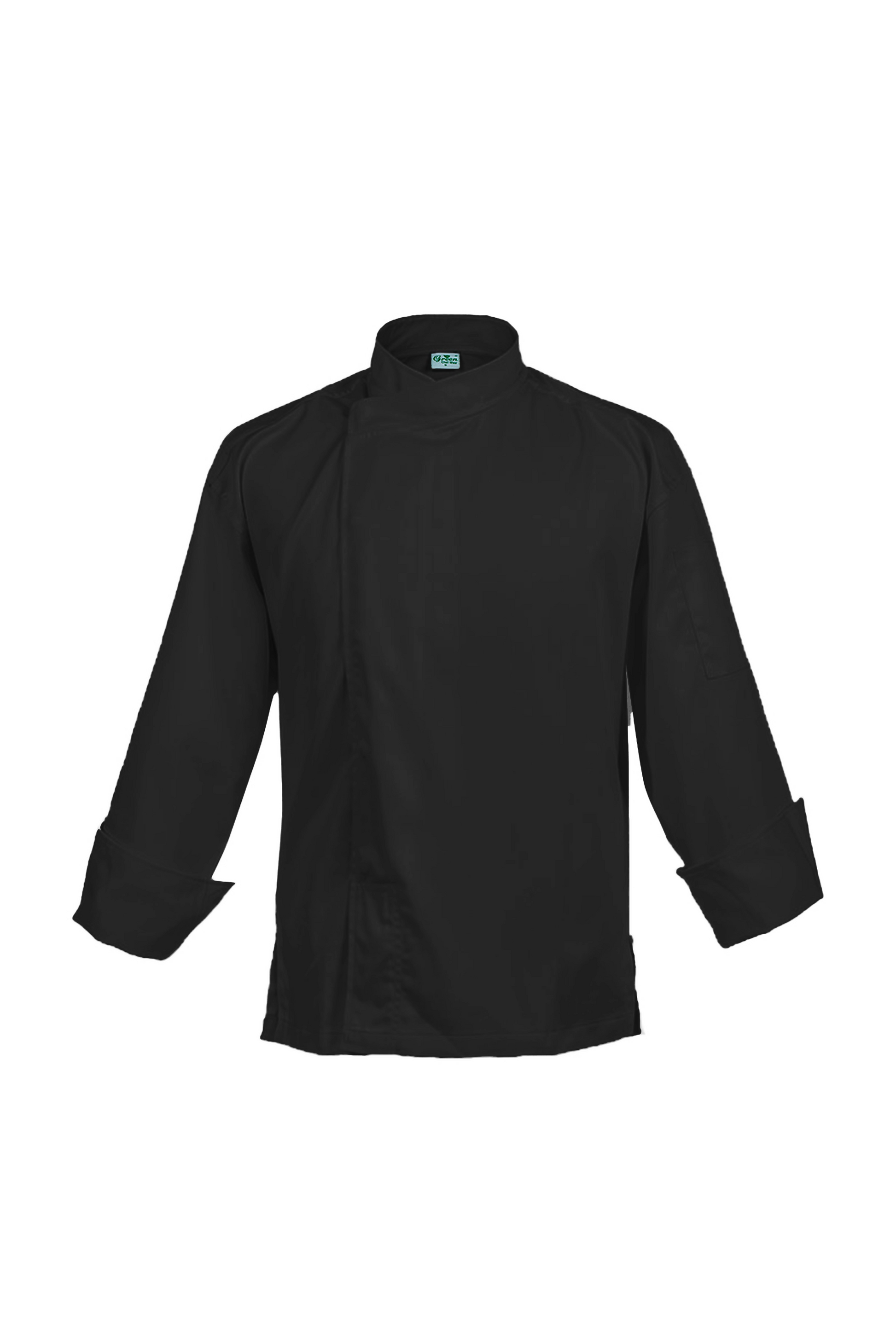Murano Black Long Sleeve Chef Jacket