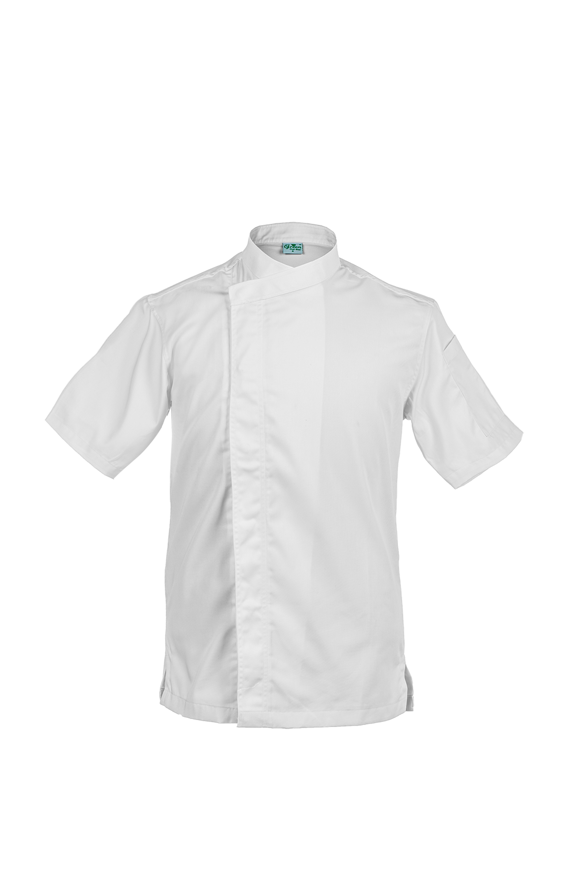 Murano White Short Sleeve Chef Jacket
