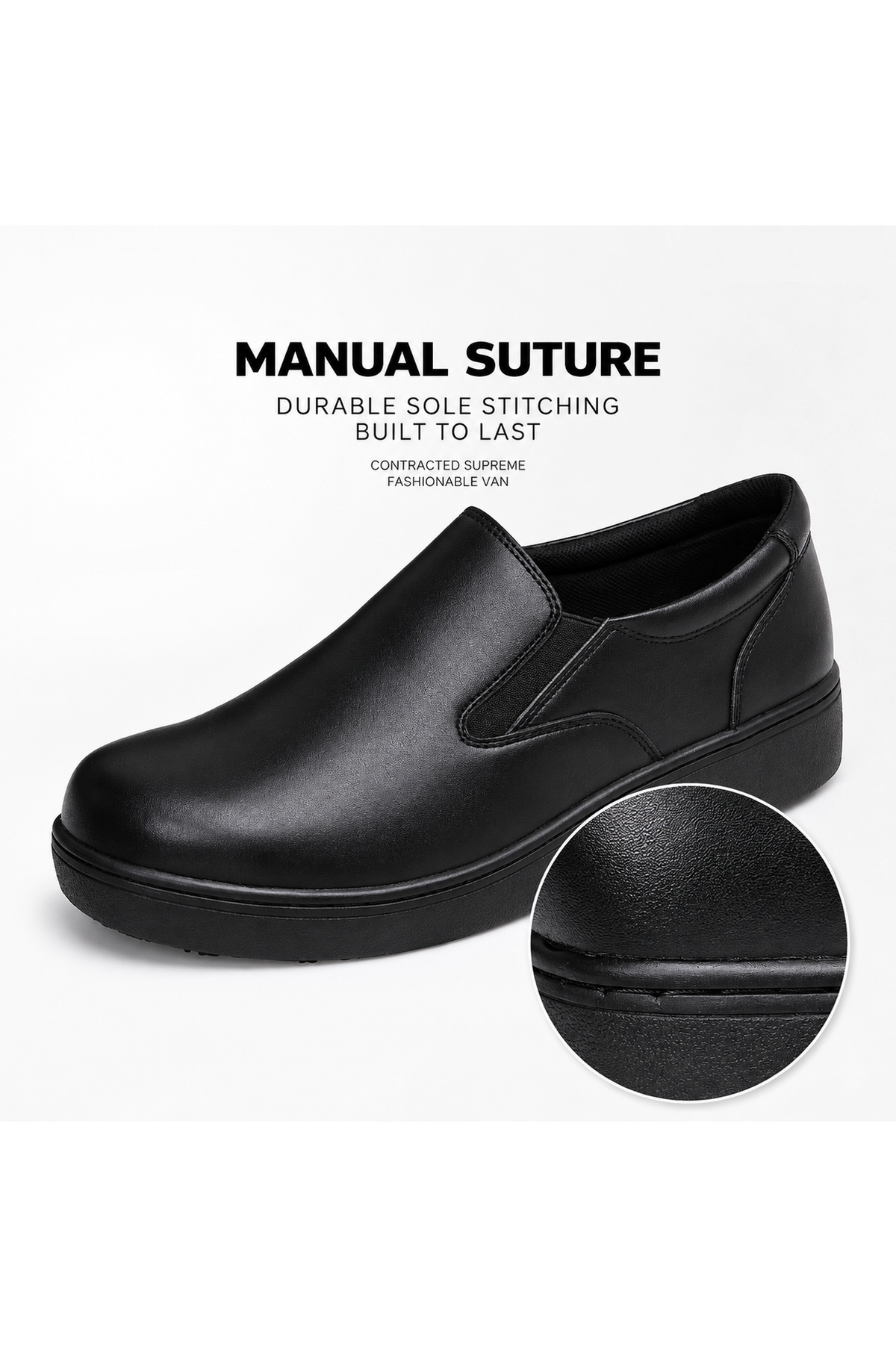 Anti-Slip Work Shoes - Steel Toe 2610