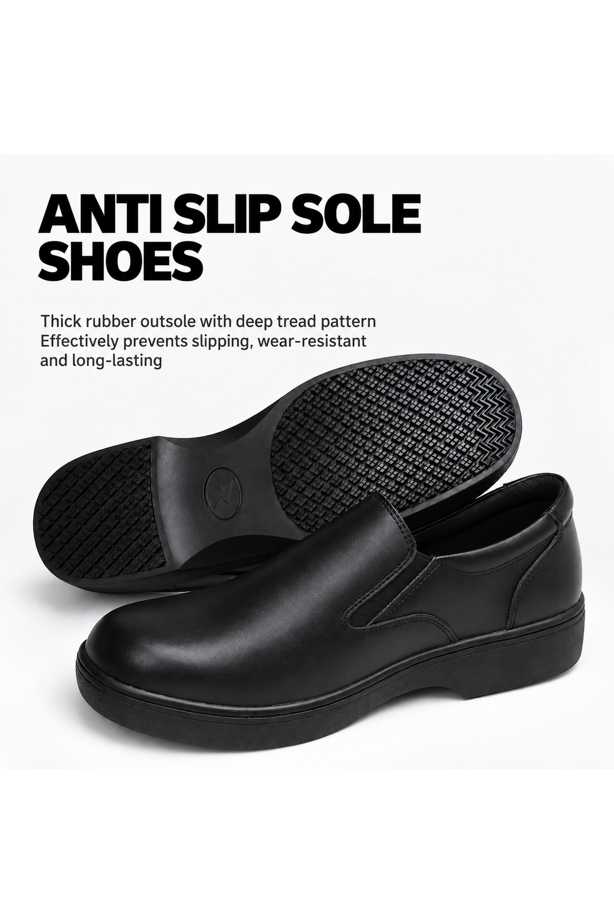 Anti-Slip Work Shoes - Steel Toe 2610