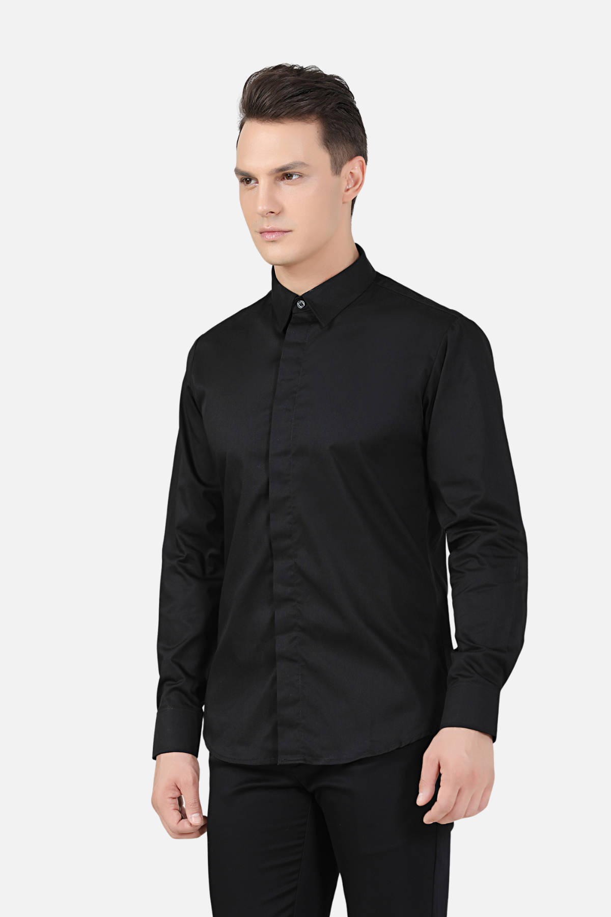 Unisex Black Service Shirt