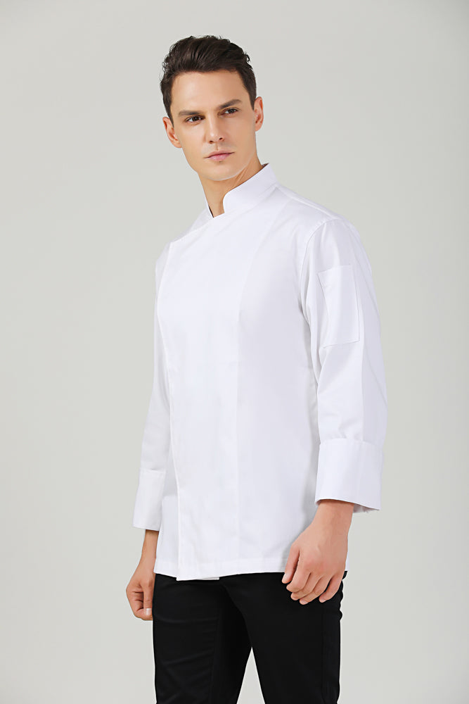 Banyan White Long Sleeve chef jacket