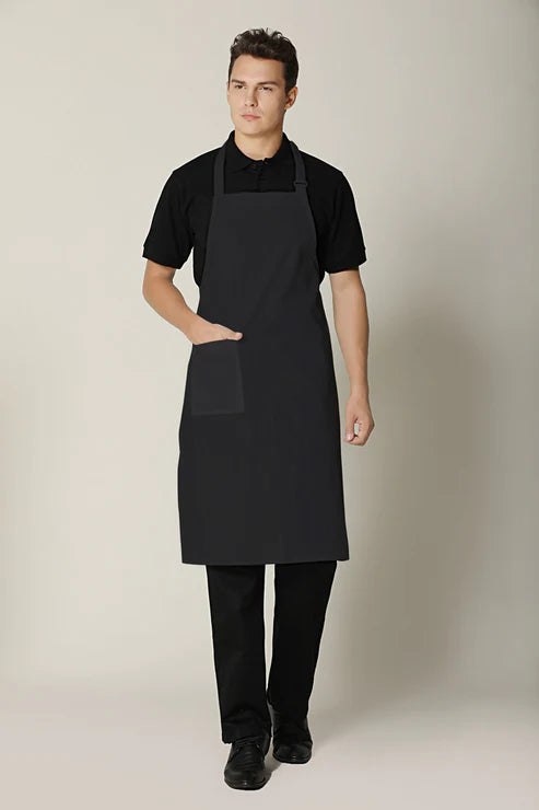 APSN-TS Black Bib Apron