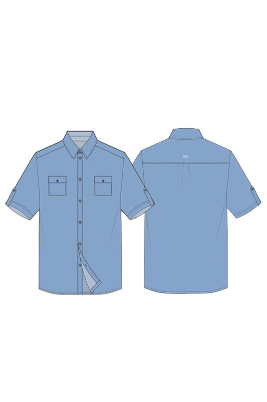 APSN Blue Short Sleeve Shirt