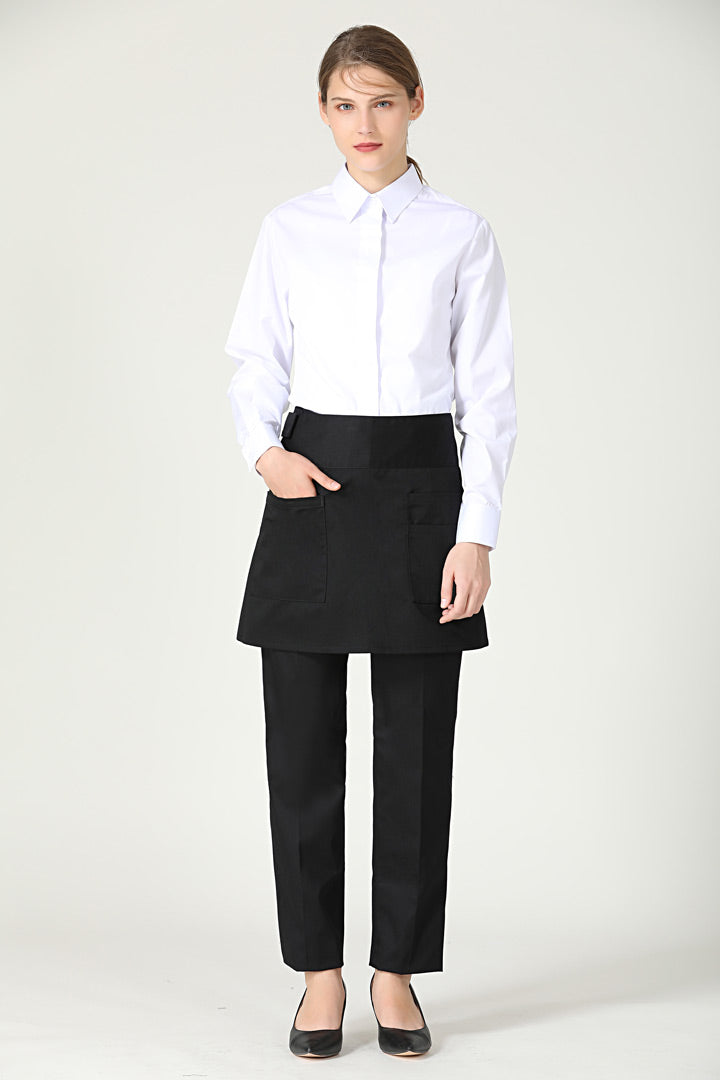 Black Service Apron