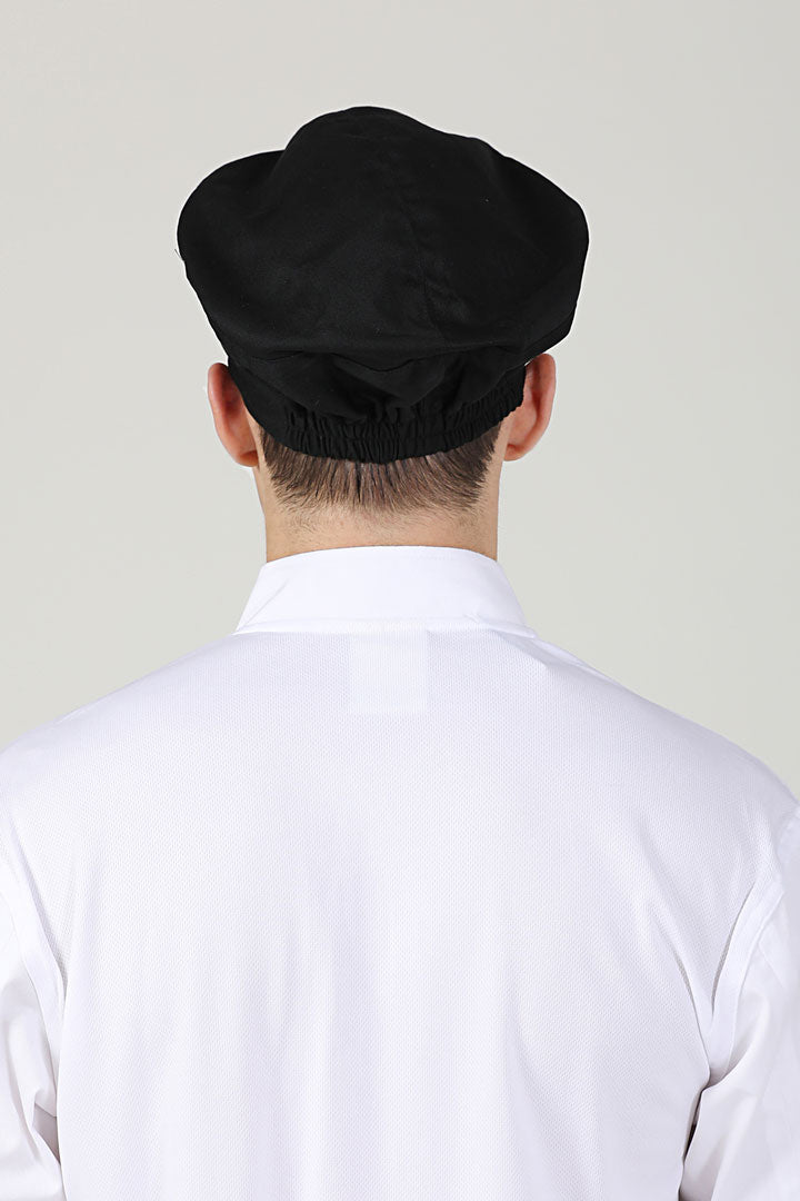 Black chef hat Beanie No Vent