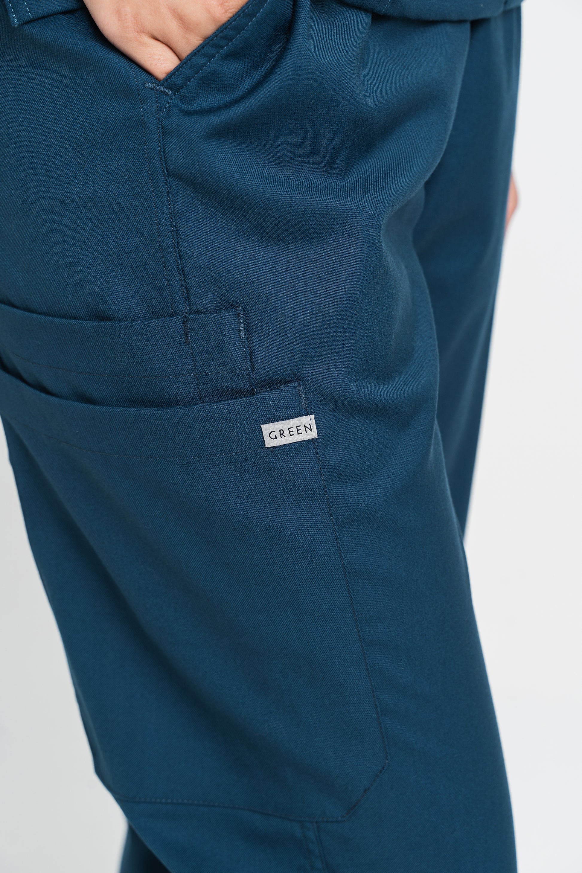 Jamie Teal medical Scrub Pants, Unisex