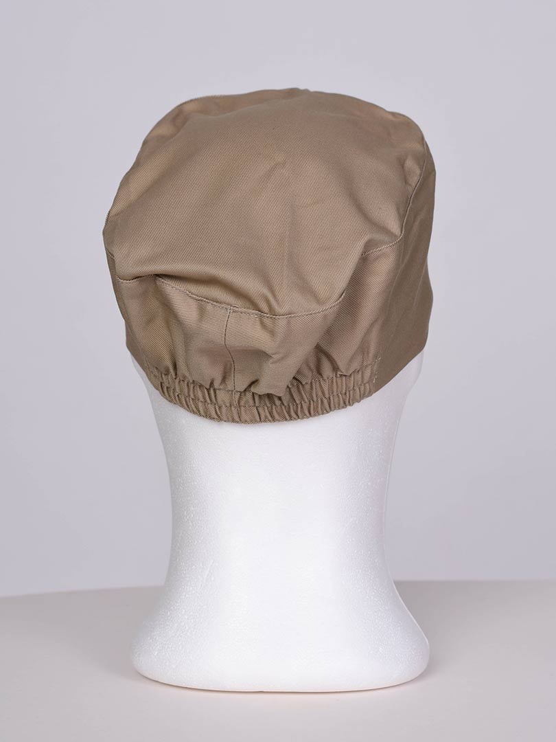 Khaki Freesia chef hat