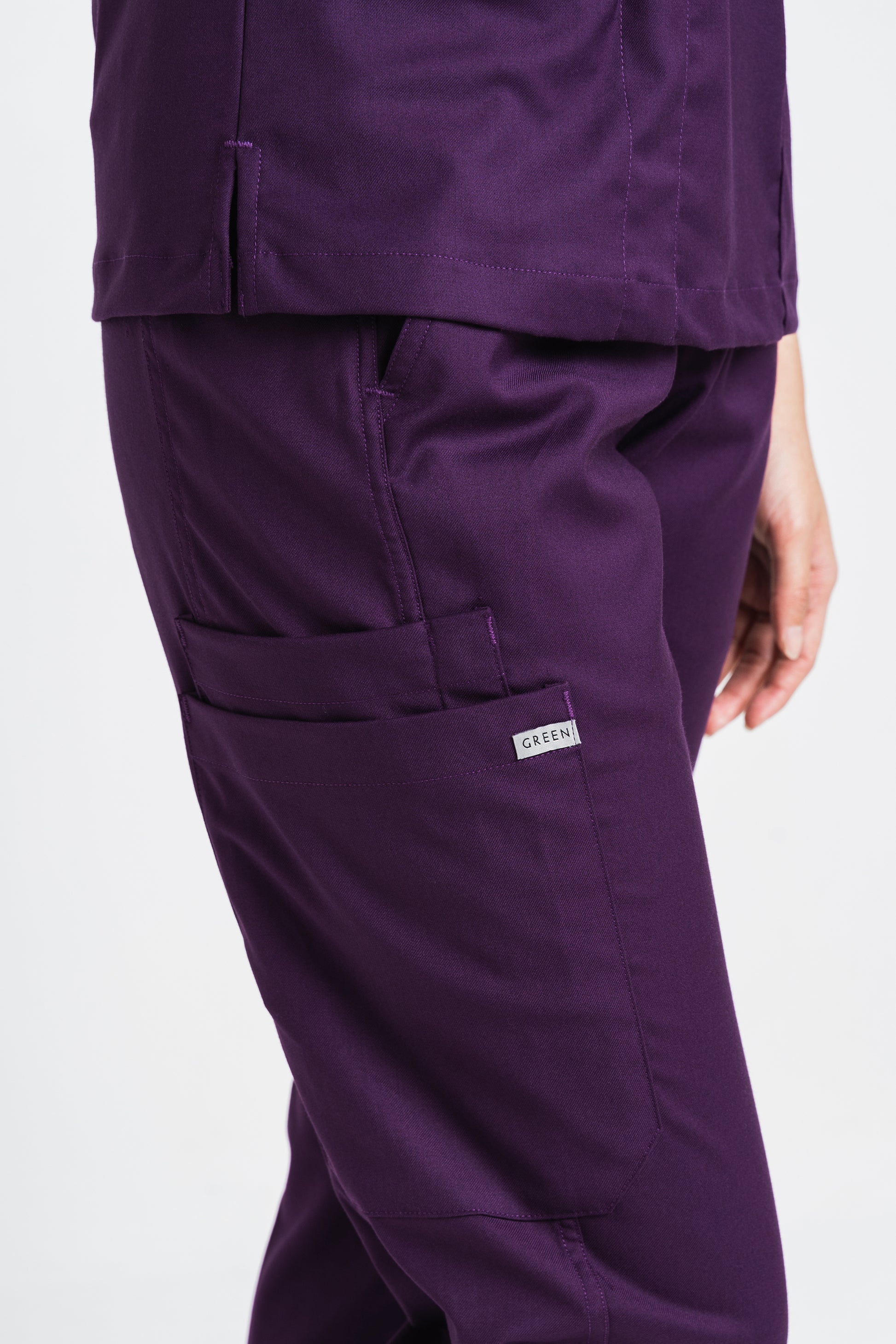 Jamie Purple medical Scrub Pants, Unisex