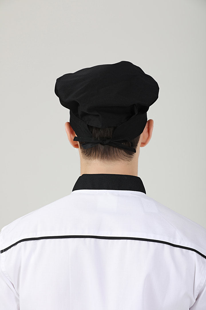 Chef Toque Styles Basic Black Chef Toque - GC Collective – GC Collective Global