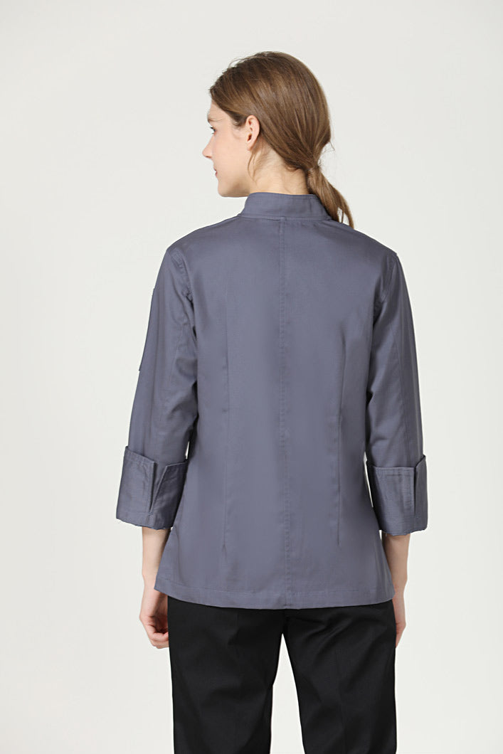 Rosemary Grey, Long Sleeve women chef jacket