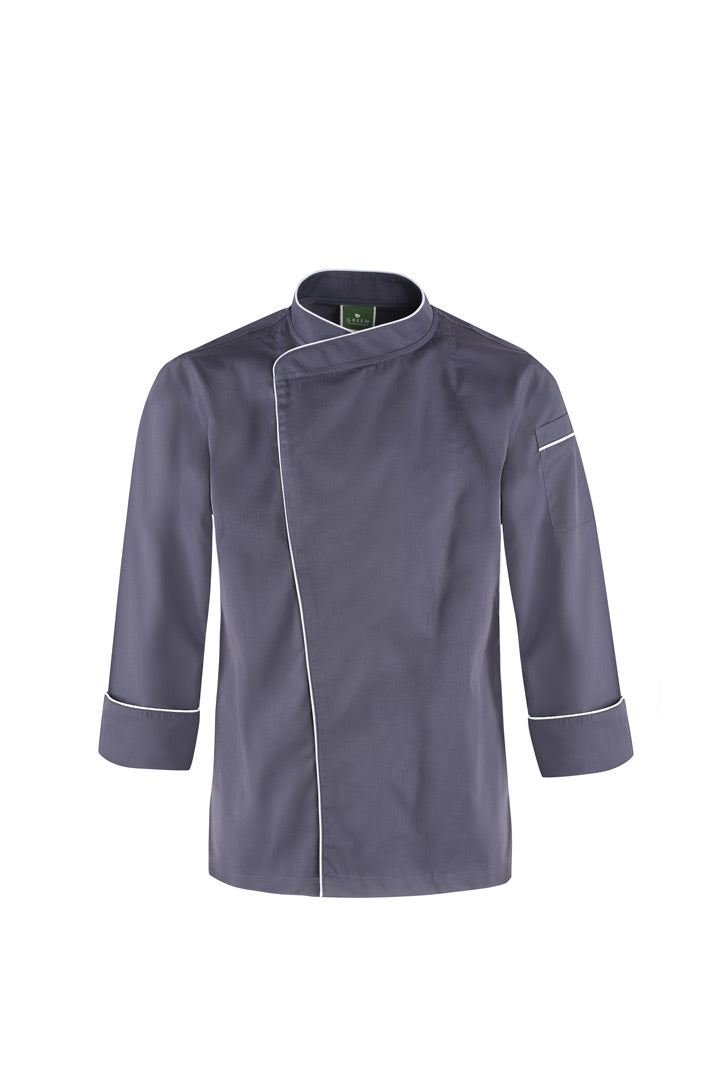 Sage Grey, Long Sleeve chef jacket