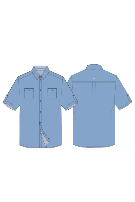APSN Blue Short Sleeve Shirt, Retail Operations
