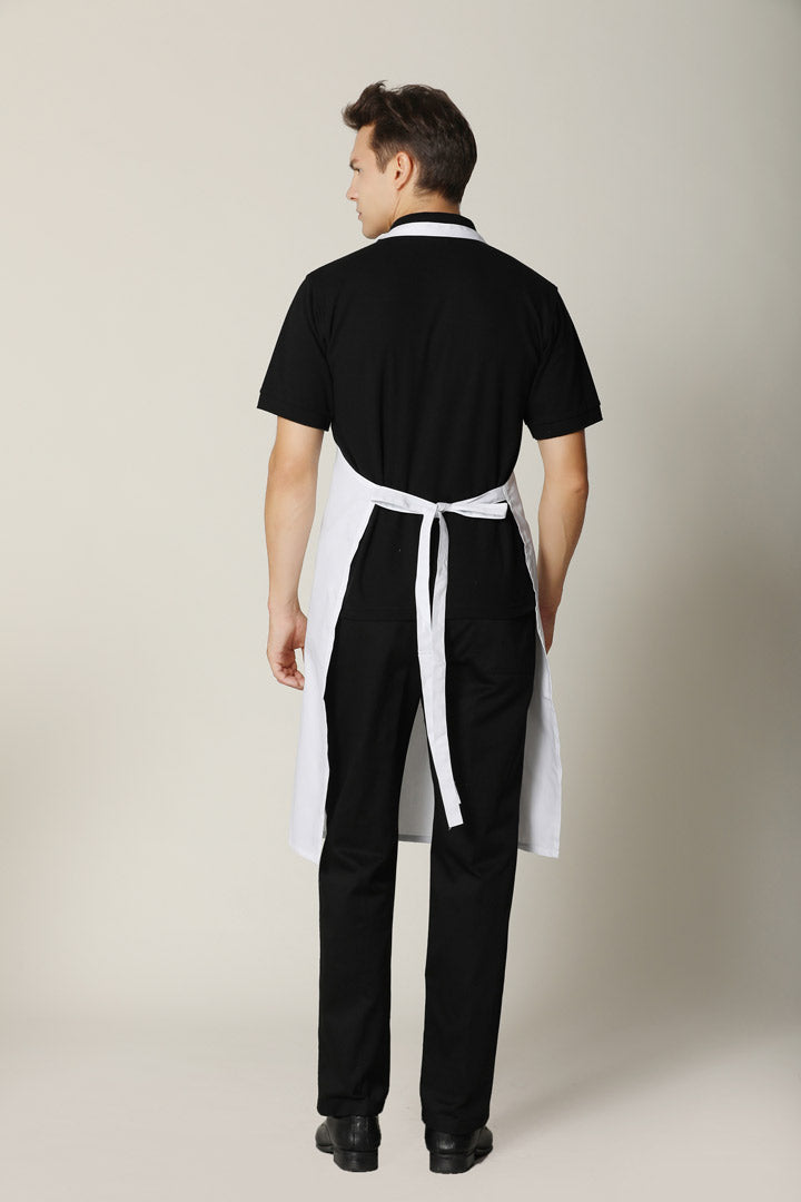 White Bib Apron