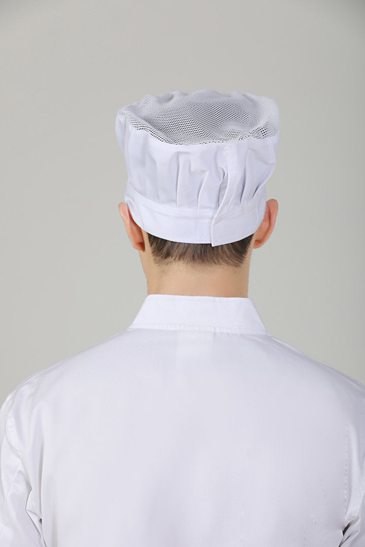 White chef hat Toque with Vent