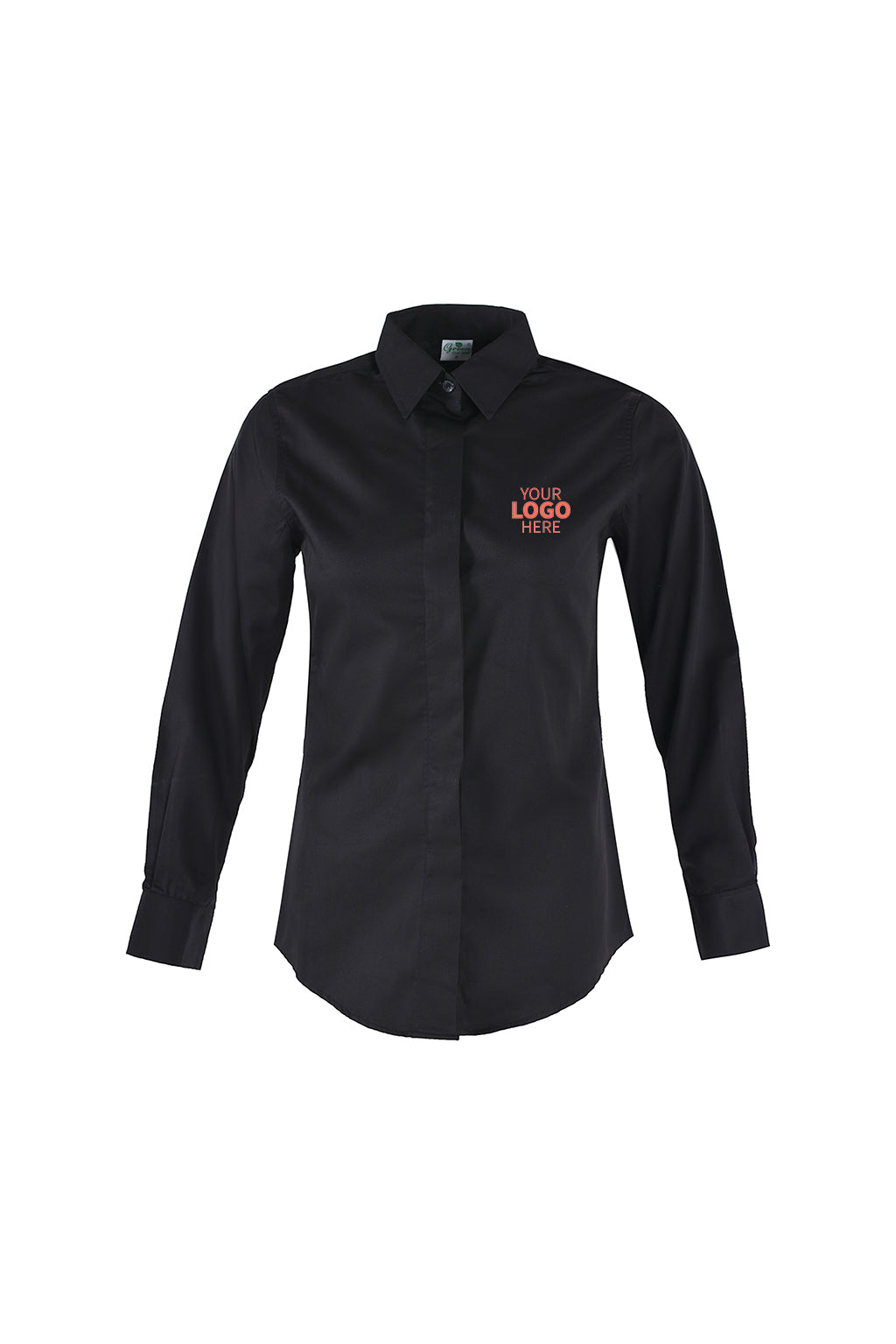 Women Black Service Shirt